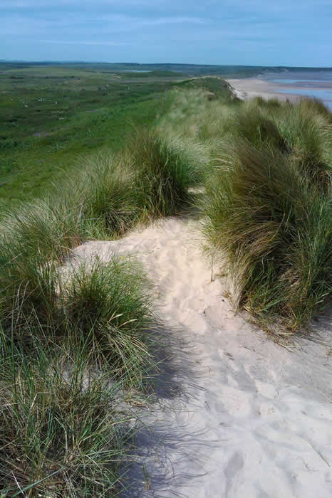 Druridge Bay, on the Northumberland Coast