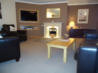 Lounge at The Willows Self-catering Cottage, Northumberland