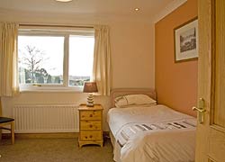 Twin Bedroom at Willows Cottage, Northumberland
