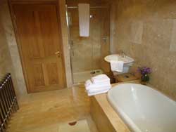 Family Bathroom at Willows Cottage, Northumberland