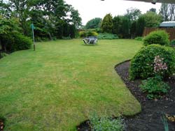 Garden at Willows Cottage, Northumberland