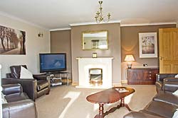Lounge at The Willows Cottage, Northumberland