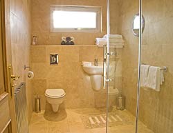Shower Room at Willows Cottage, Northumberland